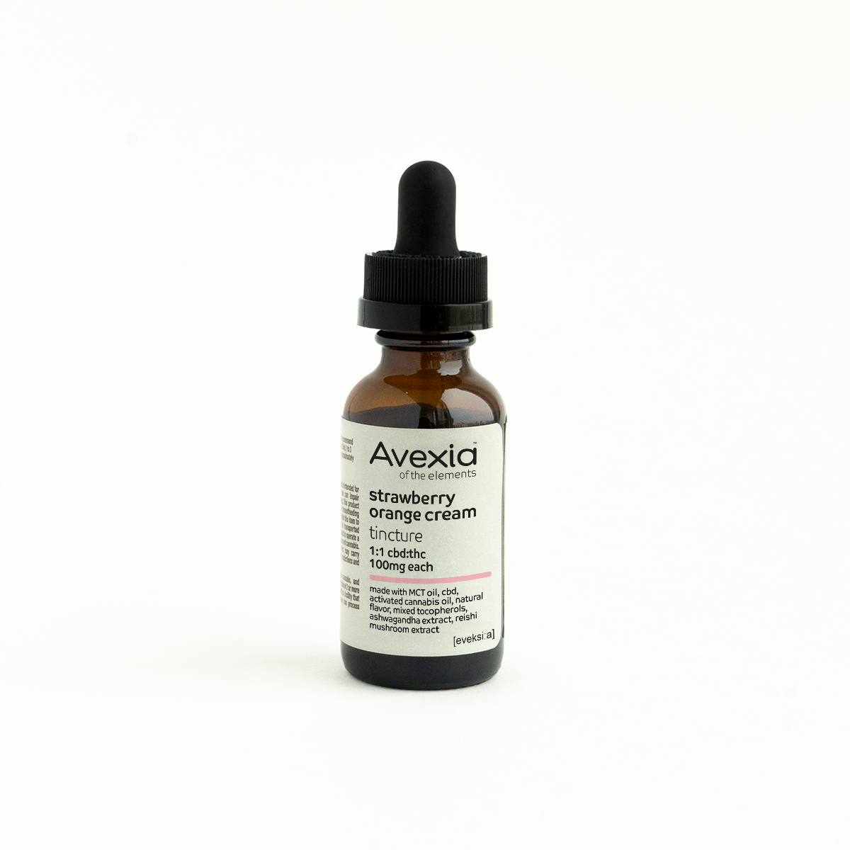 Strawberry Orange Cream Liquid 1:1 (100mg CBD/100mg THC)